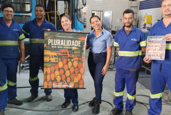 Serramar Transporte Coletivo promove campanha interna sobre pluralidade, reforçando que o respeito às diferenças é essencial para uma convivência mais harmoniosa no ambiente de trabalho. Iniciativa foi direcionada aos colaboradores da empresa.