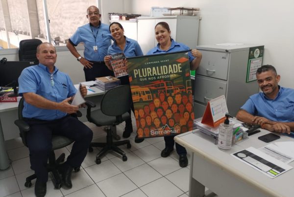 Serramar Transporte Coletivo promove campanha interna sobre pluralidade, reforçando que o respeito às diferenças é essencial para uma convivência mais harmoniosa no ambiente de trabalho. Iniciativa foi direcionada aos colaboradores da empresa.