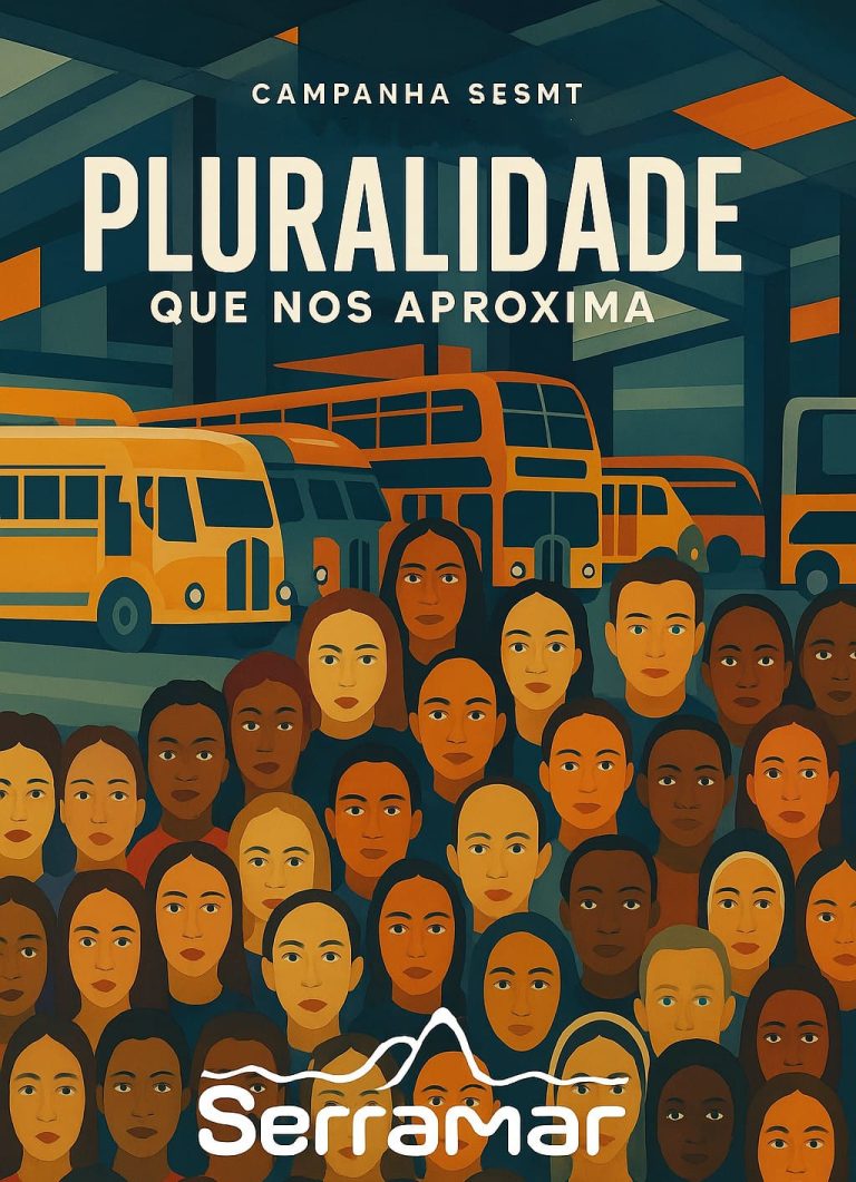 Quem disse que aprender sobre segurança não pode ser divertido? Na Serramar Transporte Coletivo, desafios e ações de conscientização reforçam, de forma prática e participativa, a cultura de segurança, respeito e valorização das pessoas.