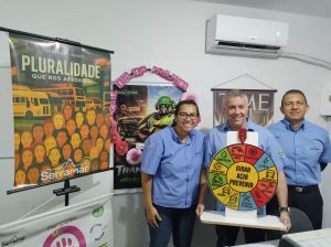 Quem disse que aprender sobre segurança não pode ser divertido? Na Serramar Transporte Coletivo, desafios e ações de conscientização reforçam, de forma prática e participativa, a cultura de segurança, respeito e valorização das pessoas.