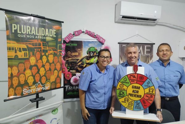 Quem disse que aprender sobre segurança não pode ser divertido? Na Serramar Transporte Coletivo, desafios e ações de conscientização reforçam, de forma prática e participativa, a cultura de segurança, respeito e valorização das pessoas.